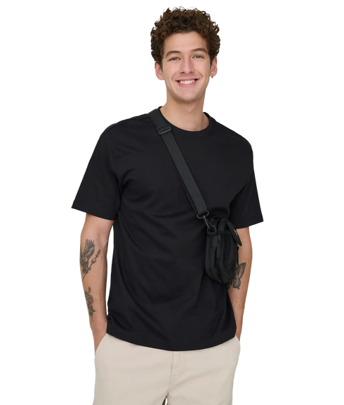 Fred Rlx Tee-Black