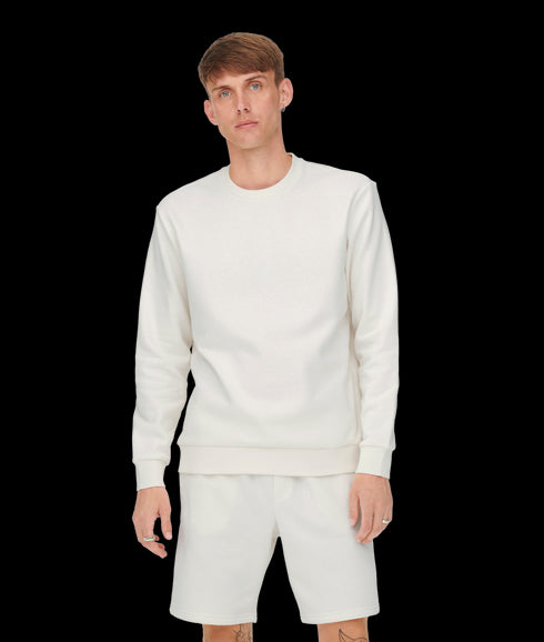 Ceres Crew Neck - White