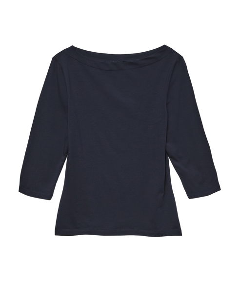 Panda Modal 3/4 Top - Blue