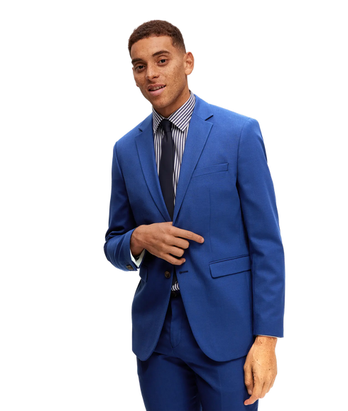 Slim-Neil Blazer - Blue Depths