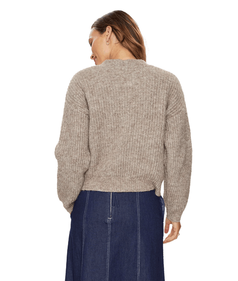 Nuzindi Short Cardigan - Beige