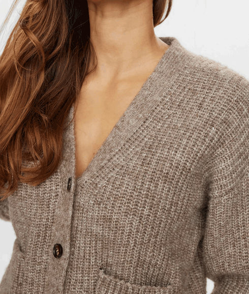 Nuzindi Short Cardigan - Beige