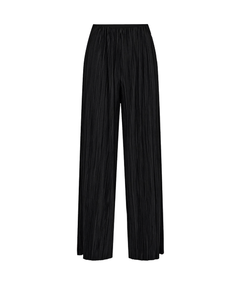 Nucassy Plisse Trouser - Black