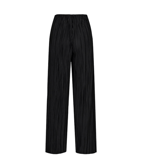 Nucassy Plisse Trouser - Black