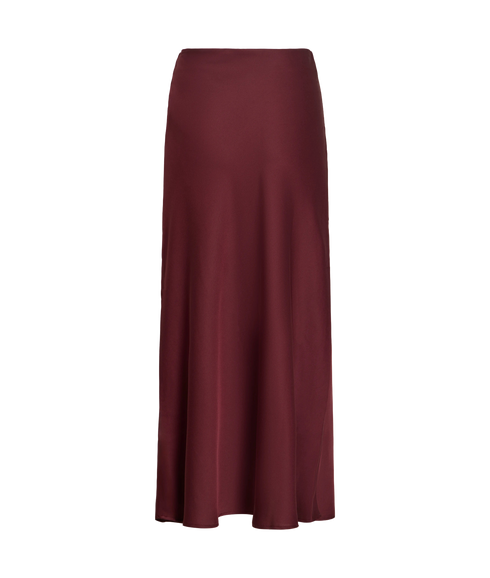 Ellette Midi Skirt - Red