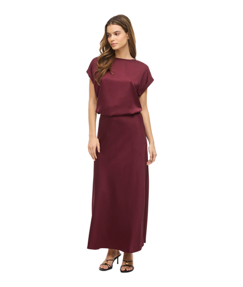 Ellette Midi Skirt - Red