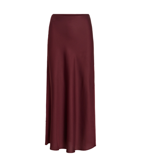 Ellette Midi Skirt - Red