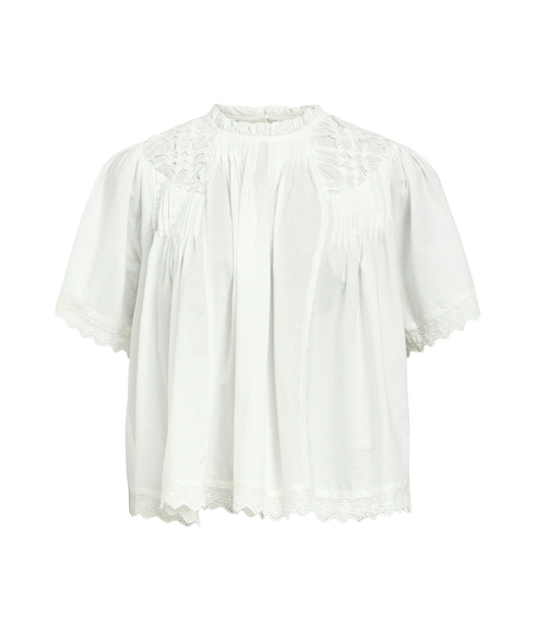 Lenia Lo S/S Top - White