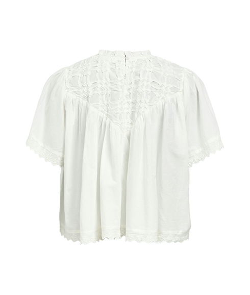 Lenia Lo S/S Top - White