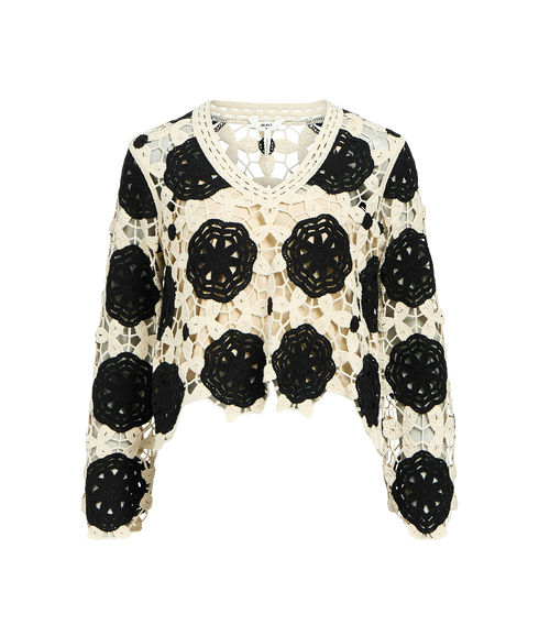 Elena L/S Knit Pullover - Multi