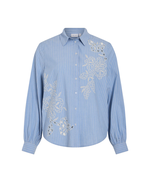 Caspiana L/S Shirt - Blissful Blue