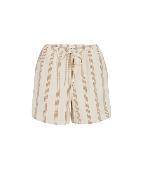 Prisilla Print R/W Shorts - Natural/Melan Wood