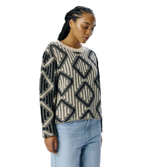 Ferka Re L/S Knit Pullover - Multi