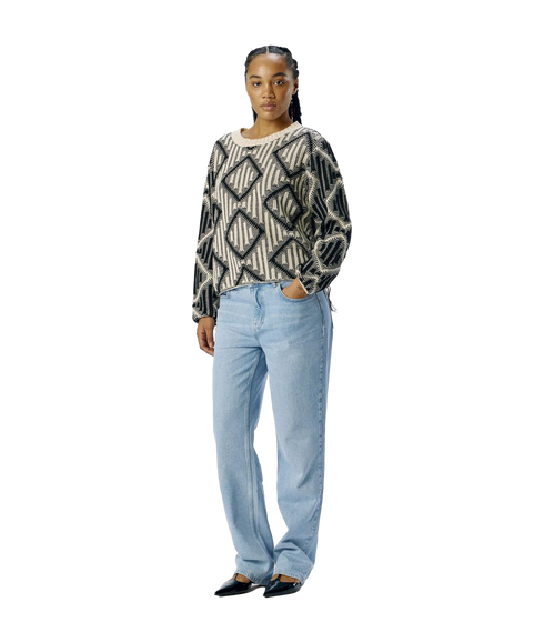 Ferka Re L/S Knit Pullover - Multi