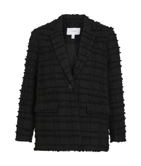 Arisana L/S Blazer - Black Beauty