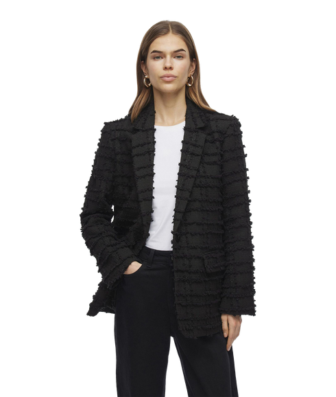 Arisana L/S Blazer - Black Beauty