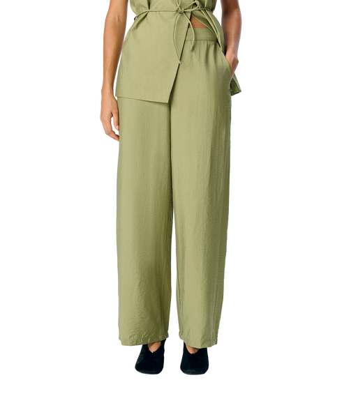 Yui Hw Wide Pants - Green