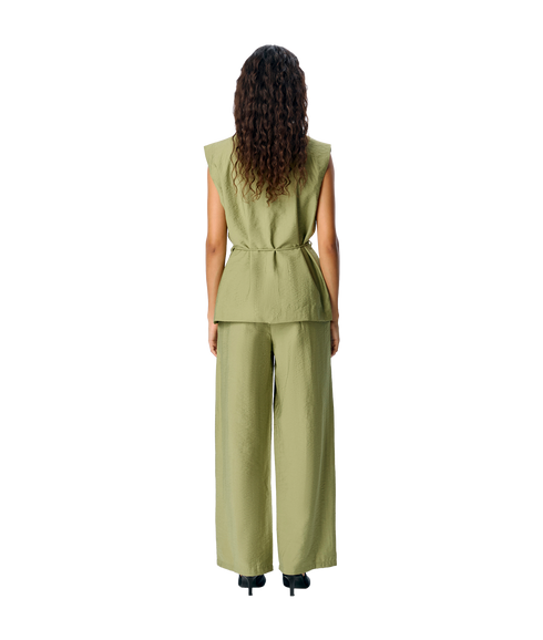 Yui Hw Wide Pants - Green