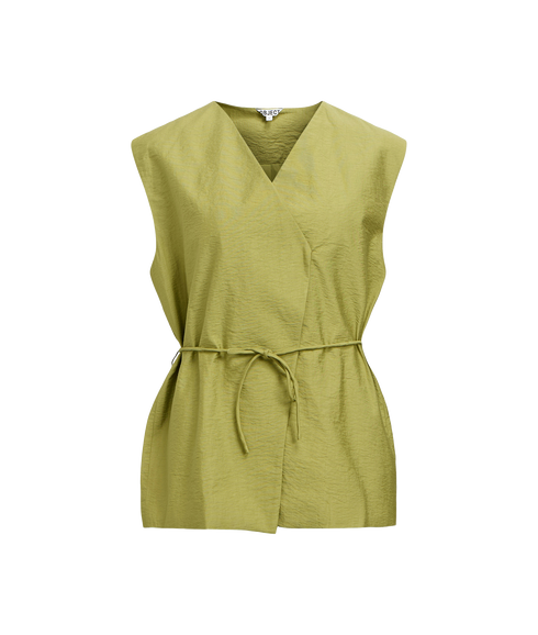 Yui Lo Waistcoat - Green