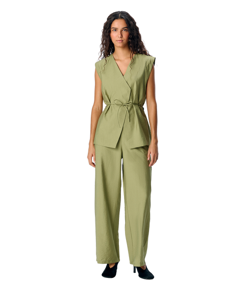 Yui Lo Waistcoat - Green
