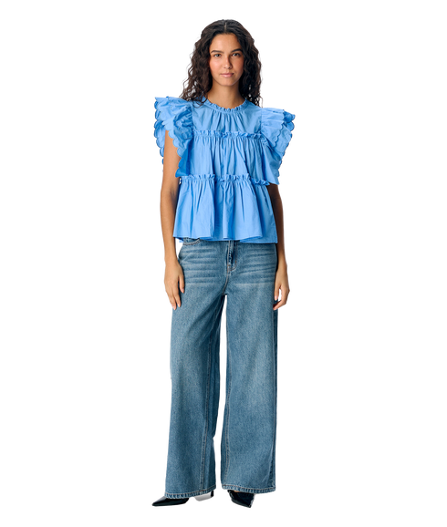 Hope S/L Top Rep - Blue