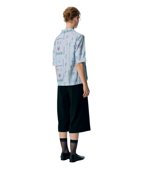 Hailey Re 2/4 Shirt - Blue