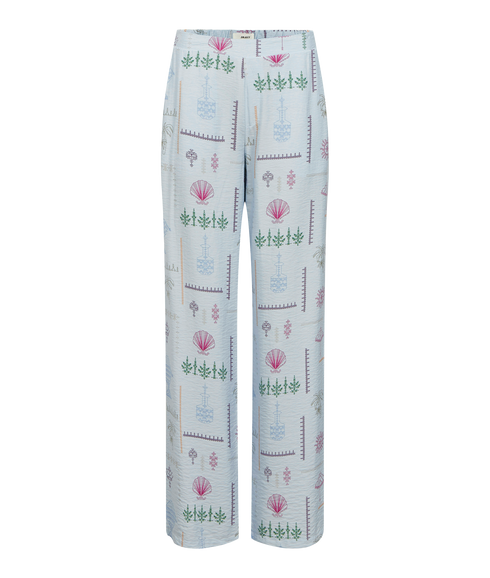 Hailey High Waist Pants - Blue