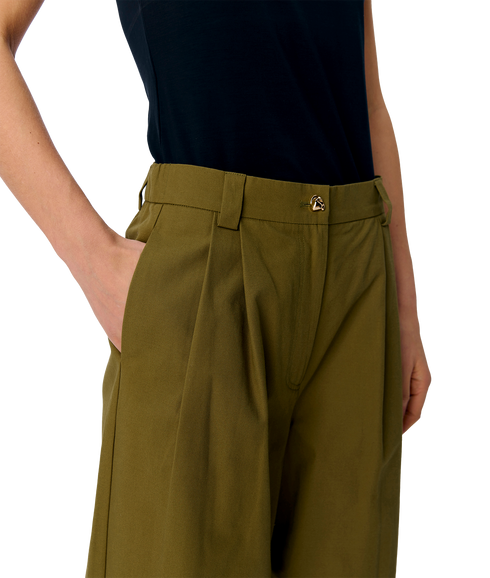 Meilin Hw Barrel Pants - Green