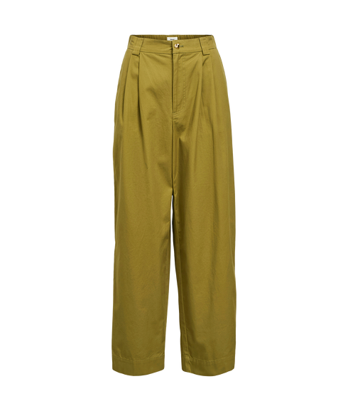 Meilin Hw Barrel Pants - Green