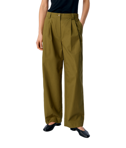 Meilin Hw Barrel Pants - Green