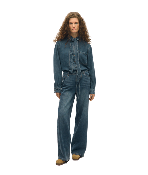 Rosie Wide Jeans - Blue