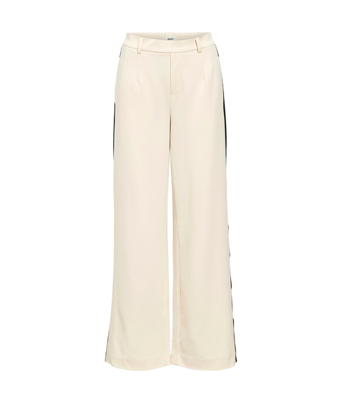 Lisa Wide Pant Aop - Cream