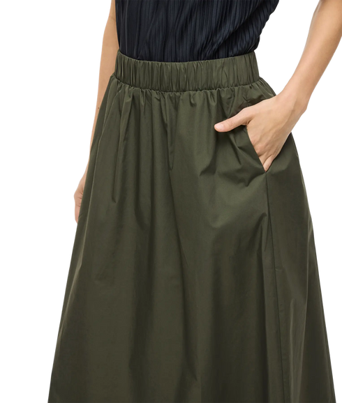 Sophie Hw Ankle Skirt - Deep Depths