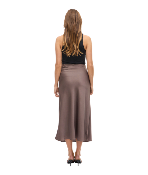 Ellette Midi Skirt -- Grey