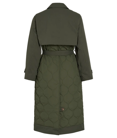 Softie L/S Trenchcoat - Deep Depths