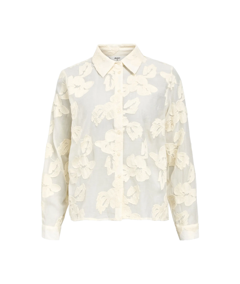 Tyla L/S Re Shirt Cc3 - White Sand
