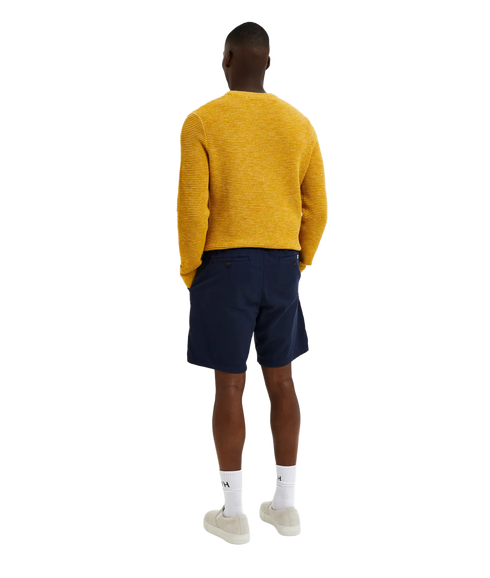 Brody Linen Short - Dark Sapphire