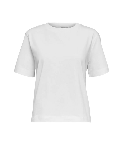 Essential Ss Boxy Tee - White