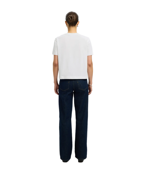 Essential Ss Boxy Tee - White