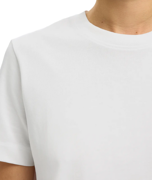 Essential Ss Boxy Tee - White