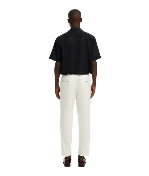 172-Slimtape Brody Linen Bld Pnt - White