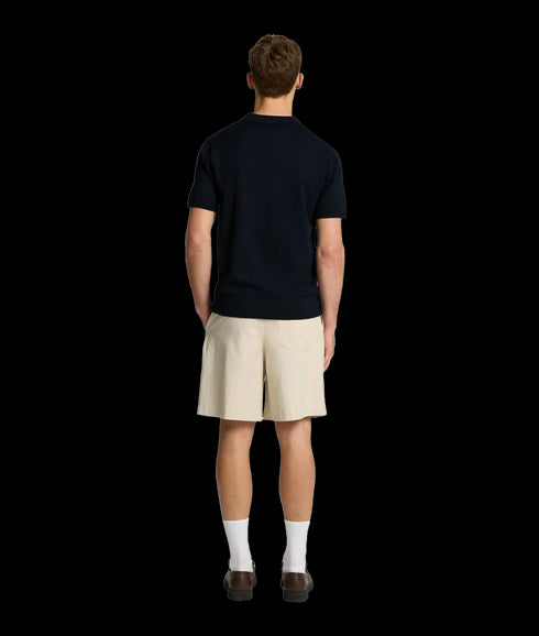 Teller Knit Polo - Navy