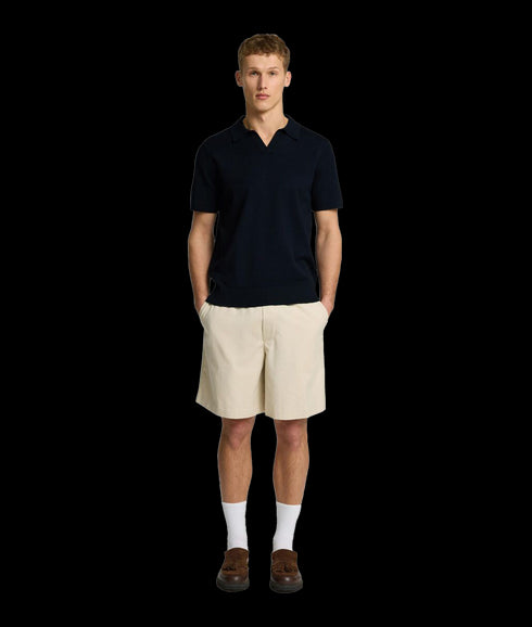 Teller Knit Polo - Navy