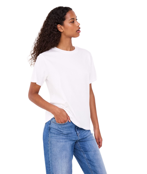 Palmer Loose SS T-Shirt - Cloud Dancer