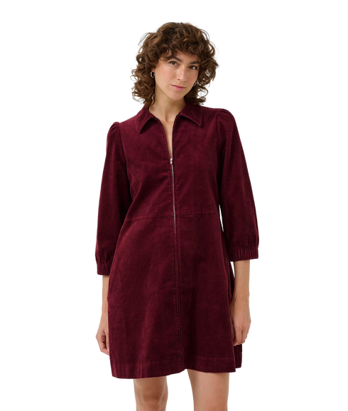 Eyvor Dress - Tawny Port