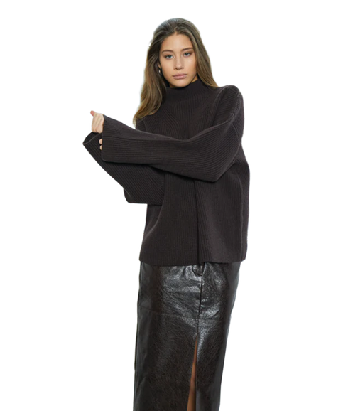 Lucille Knit Pullover - Carafe