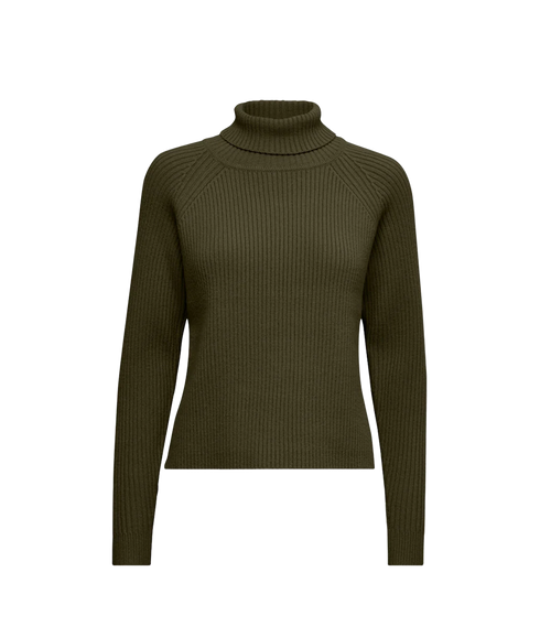 Ava Knit Turtleneck - Rifle Green