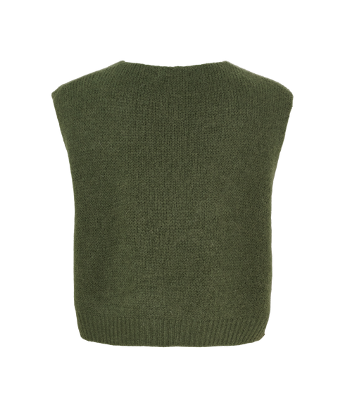 Marlene Knit Tank - Military