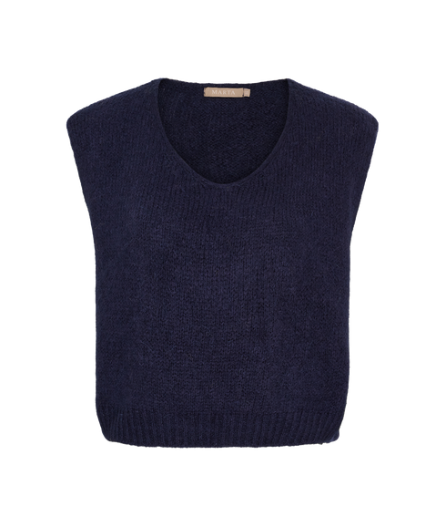 Marlene Knit Tank - Blue