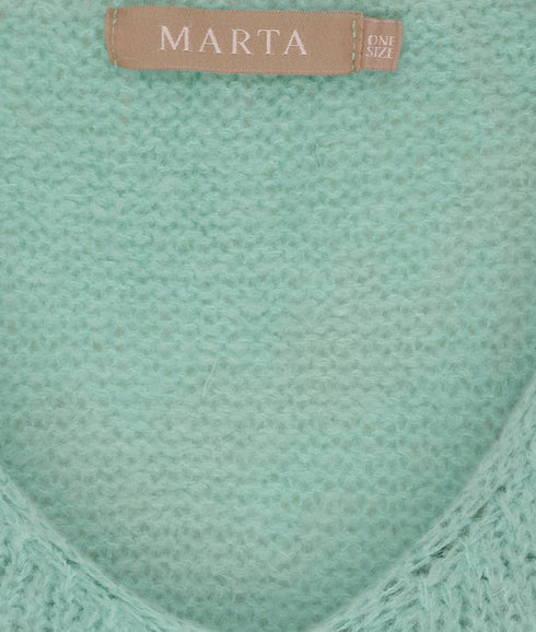 Marlene Knit Tank - Aqua